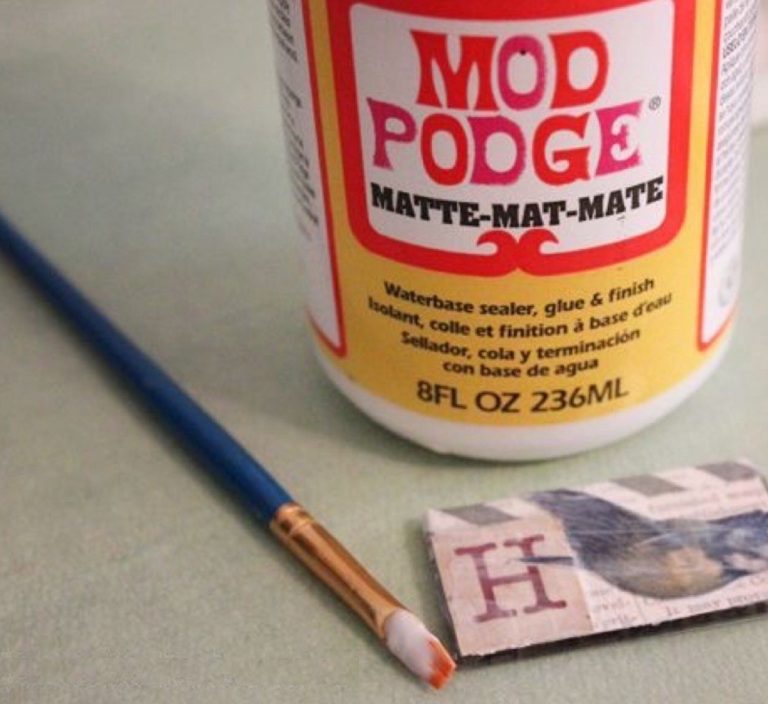 How to Remove Mod Podge Glue Things