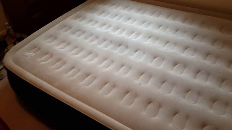 hole in air mattress super glue