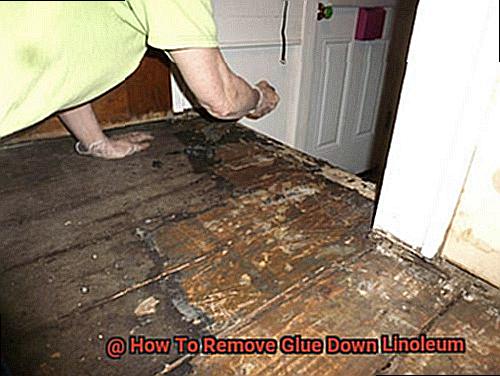 How To Remove Glue Down Linoleum-4