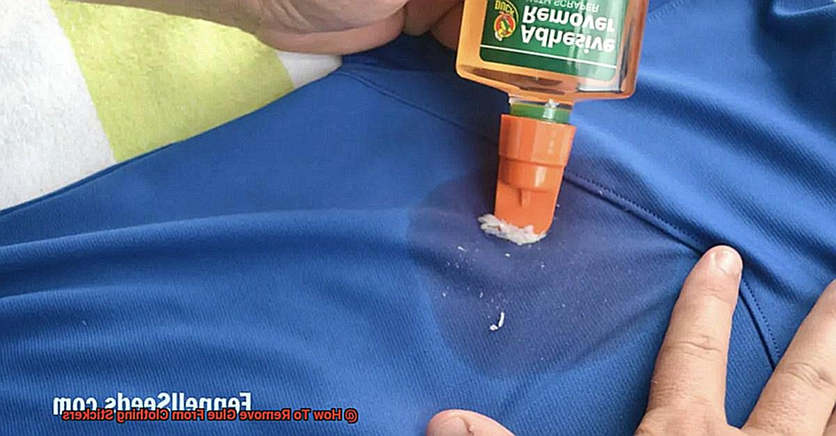 How To Remove Glue From Clothing Stickers-5