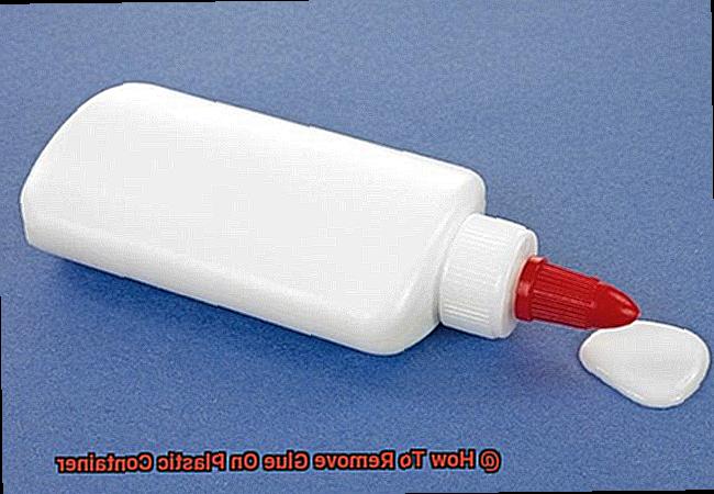 How To Remove Glue On Plastic Container-4