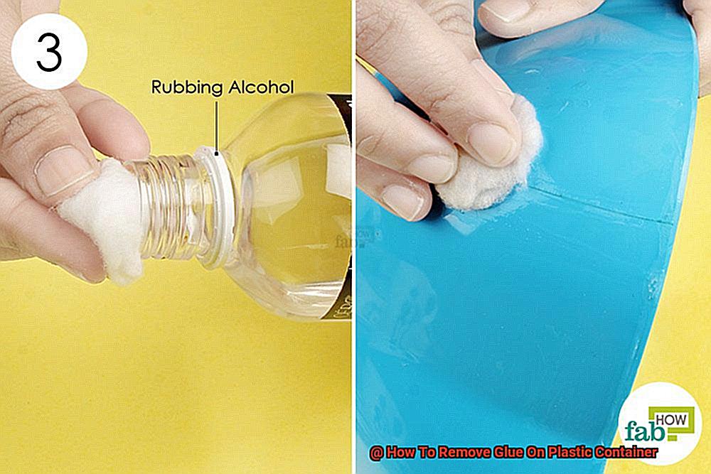 How To Remove Glue On Plastic Container-7