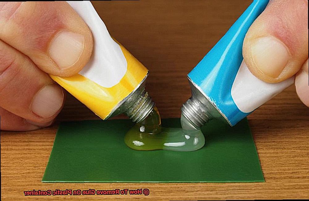 How To Remove Glue On Plastic Container-2
