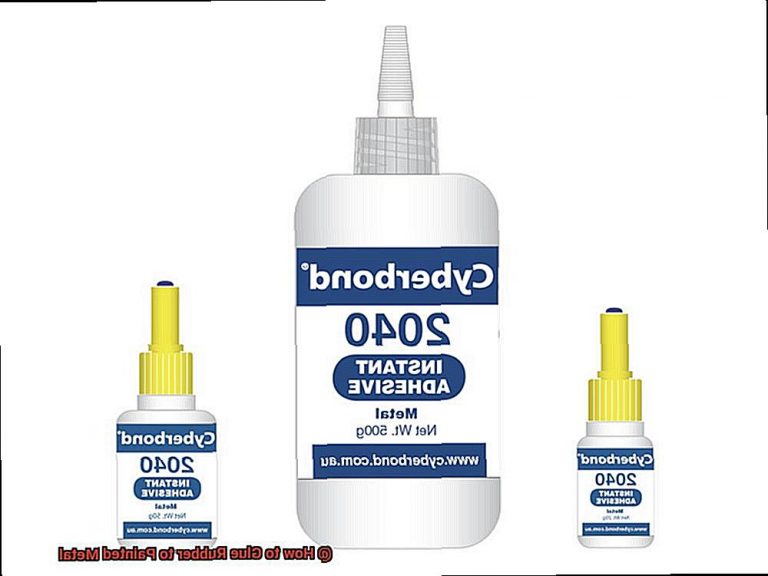 How to Glue Rubber to Painted Metal? Glue Things