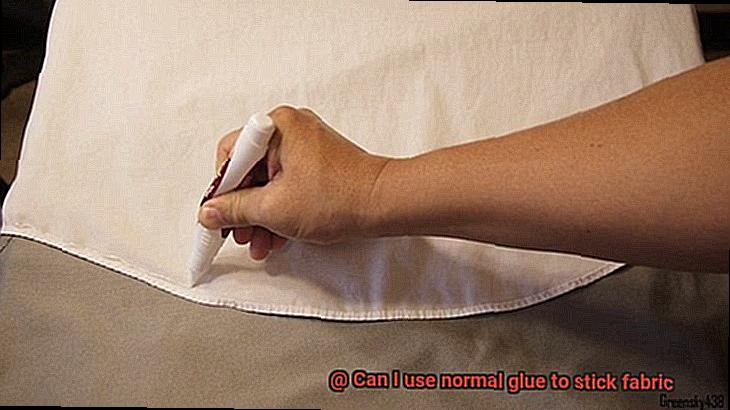 Can I use normal glue to stick fabric-5