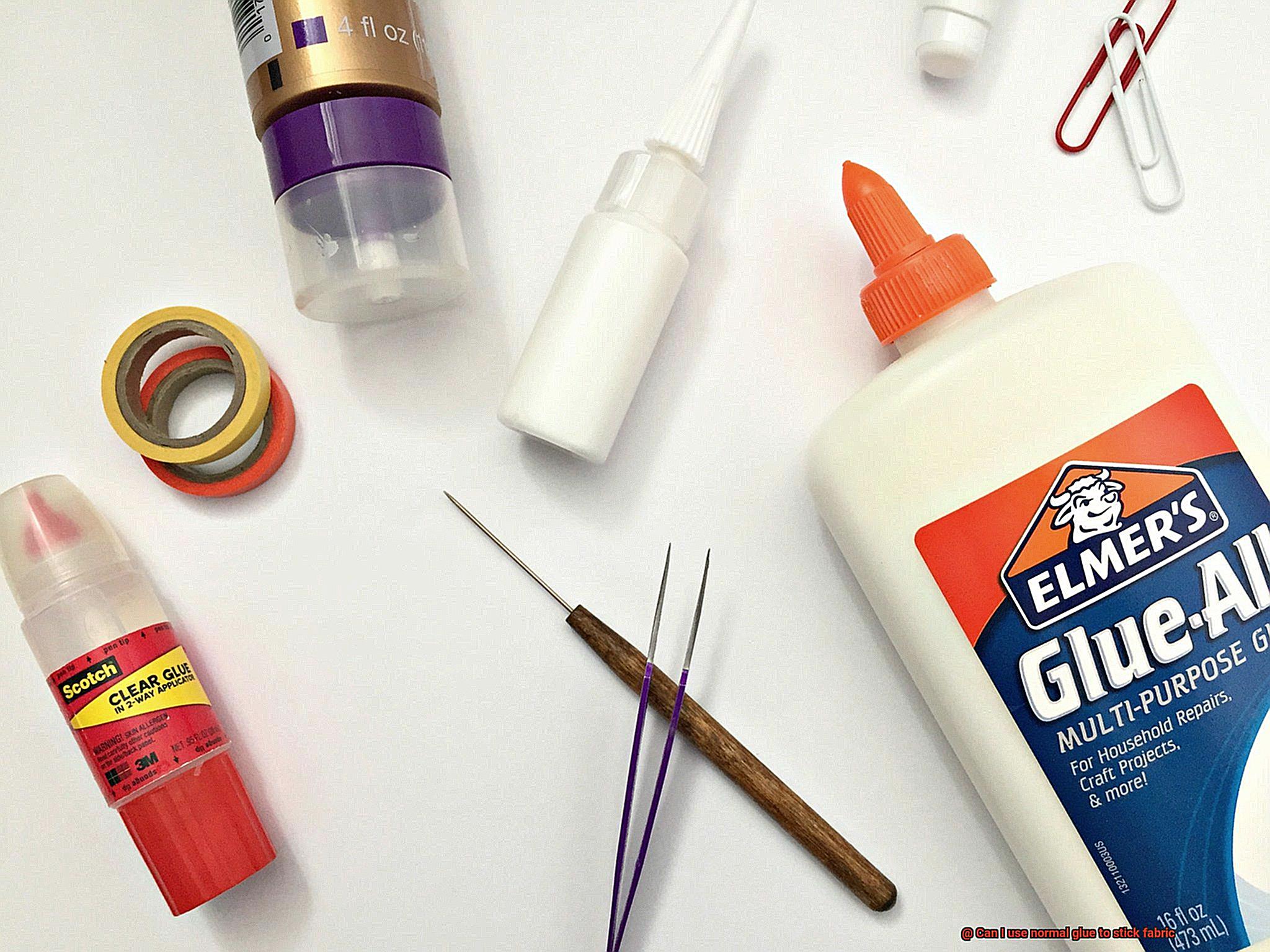 Can I use normal glue to stick fabric-4