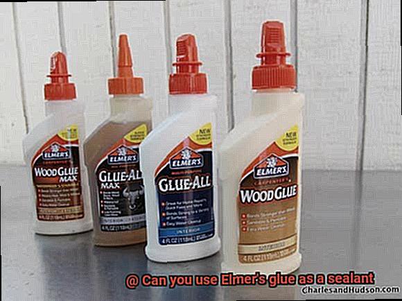 Can you use Elmer's glue as a sealant-4