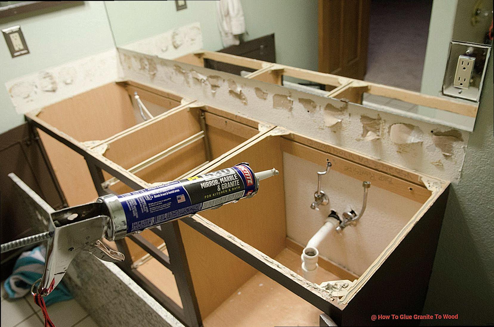 glue for installing kitchen sink