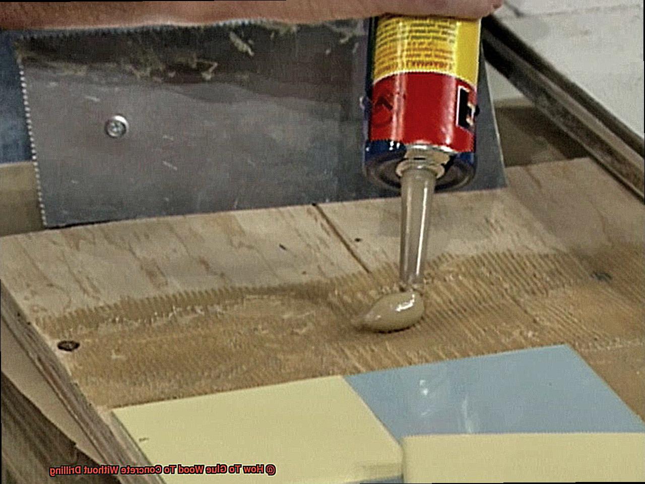 How To Glue Wood To Concrete Without Drilling-5