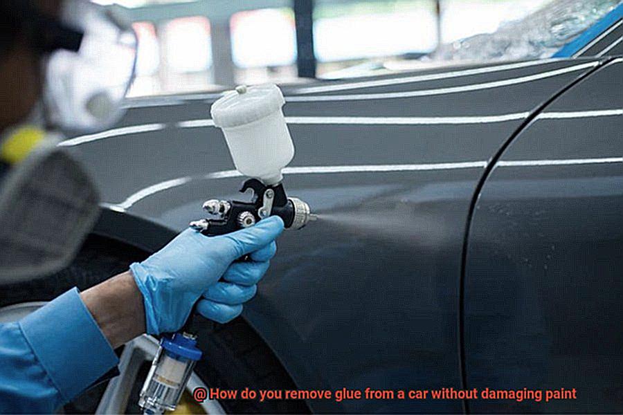 How do you remove glue from a car without damaging paint-4