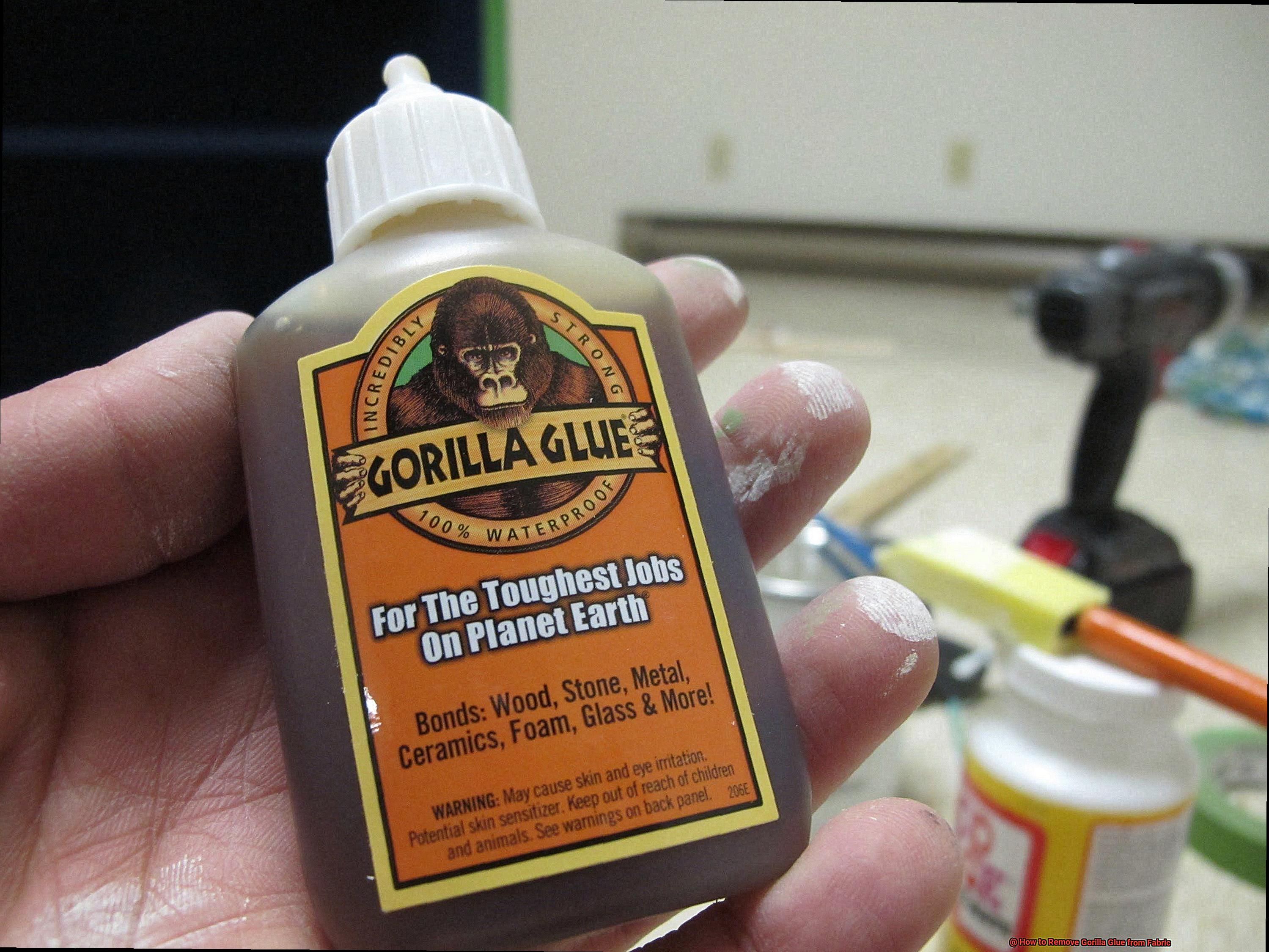 How to Remove Gorilla Glue from Fabric-2