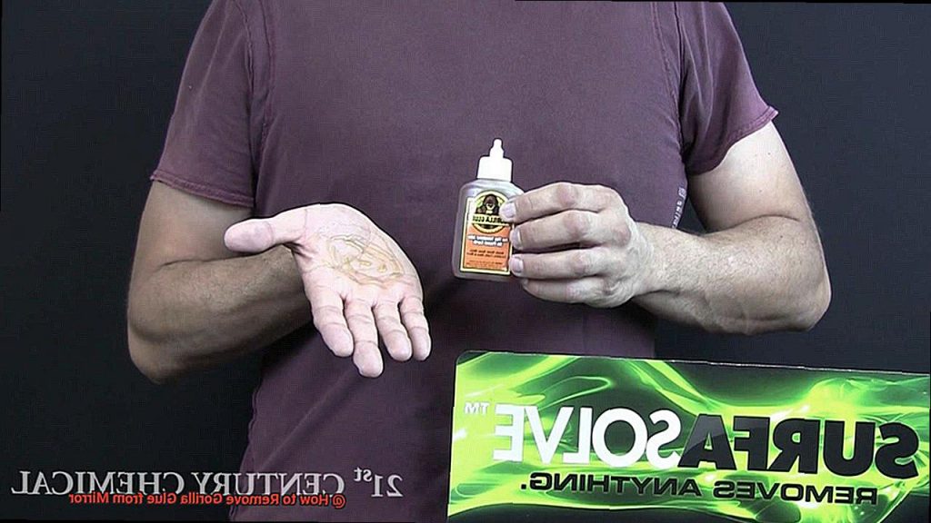 How to Remove Gorilla Glue from Mirror? Glue Things