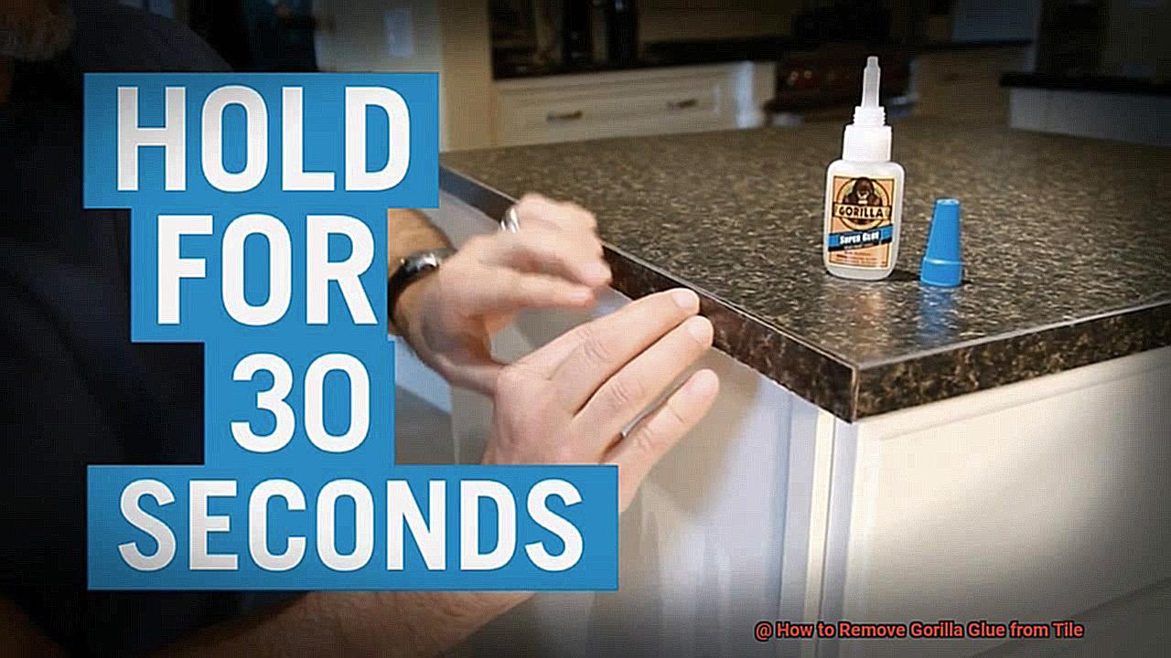 How to Remove Gorilla Glue from Tile-2