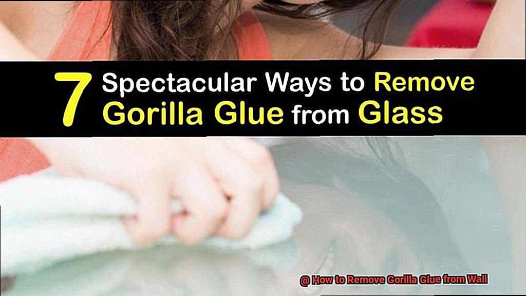 How to Remove Gorilla Glue from Wall-4