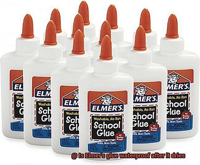 Is Elmer's glue waterproof after it dries-2