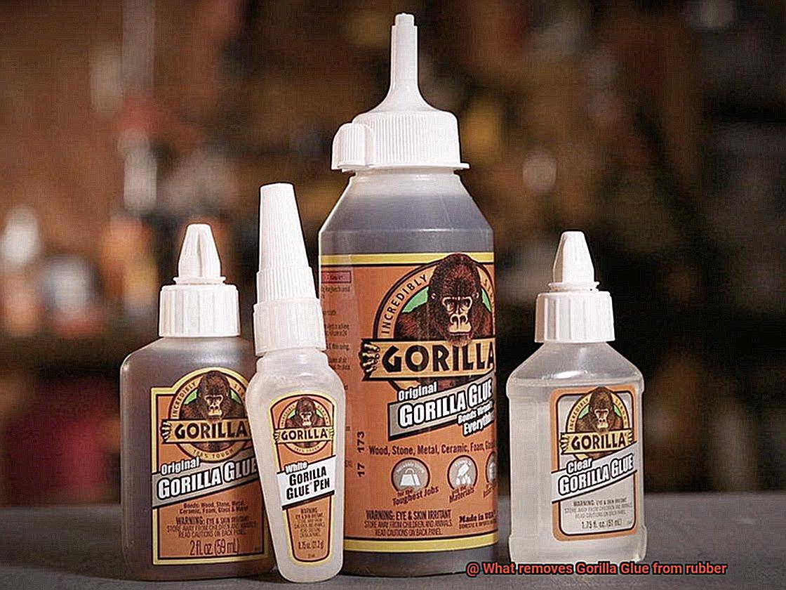 What removes Gorilla Glue from rubber-2