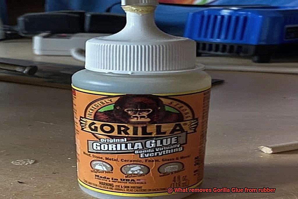 What removes Gorilla Glue from rubber-4