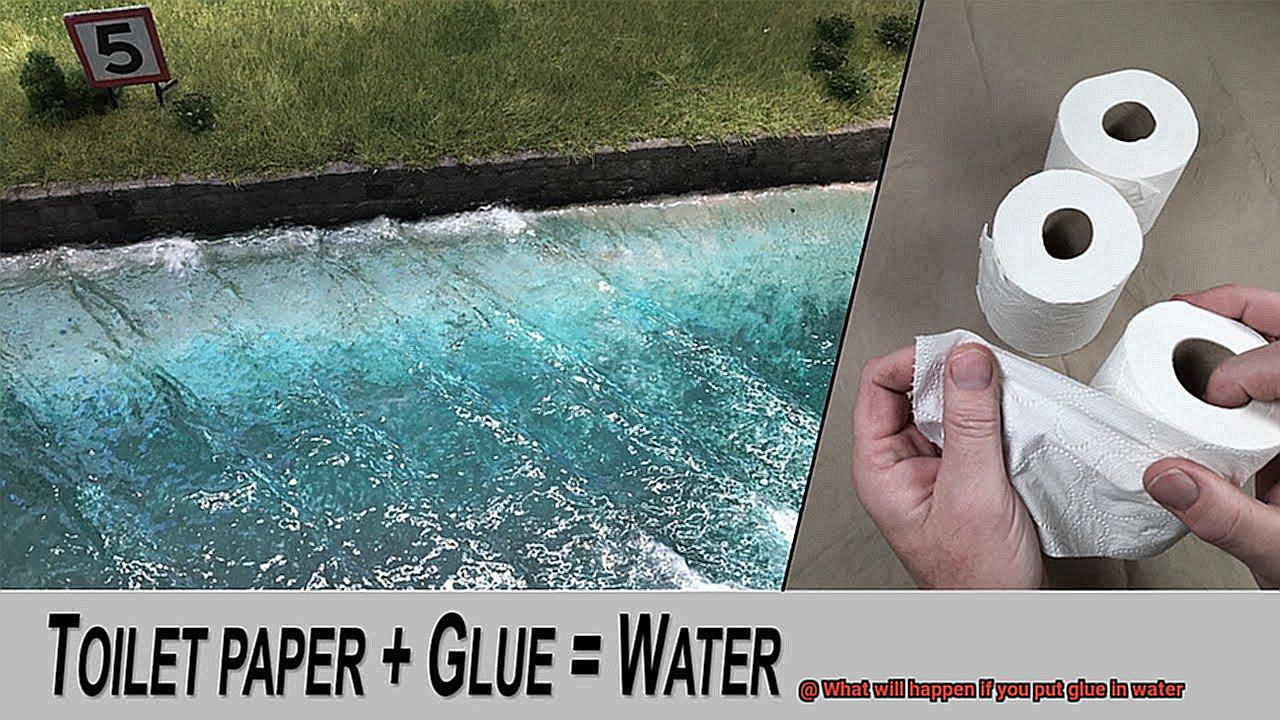 What will happen if you put glue in water-3