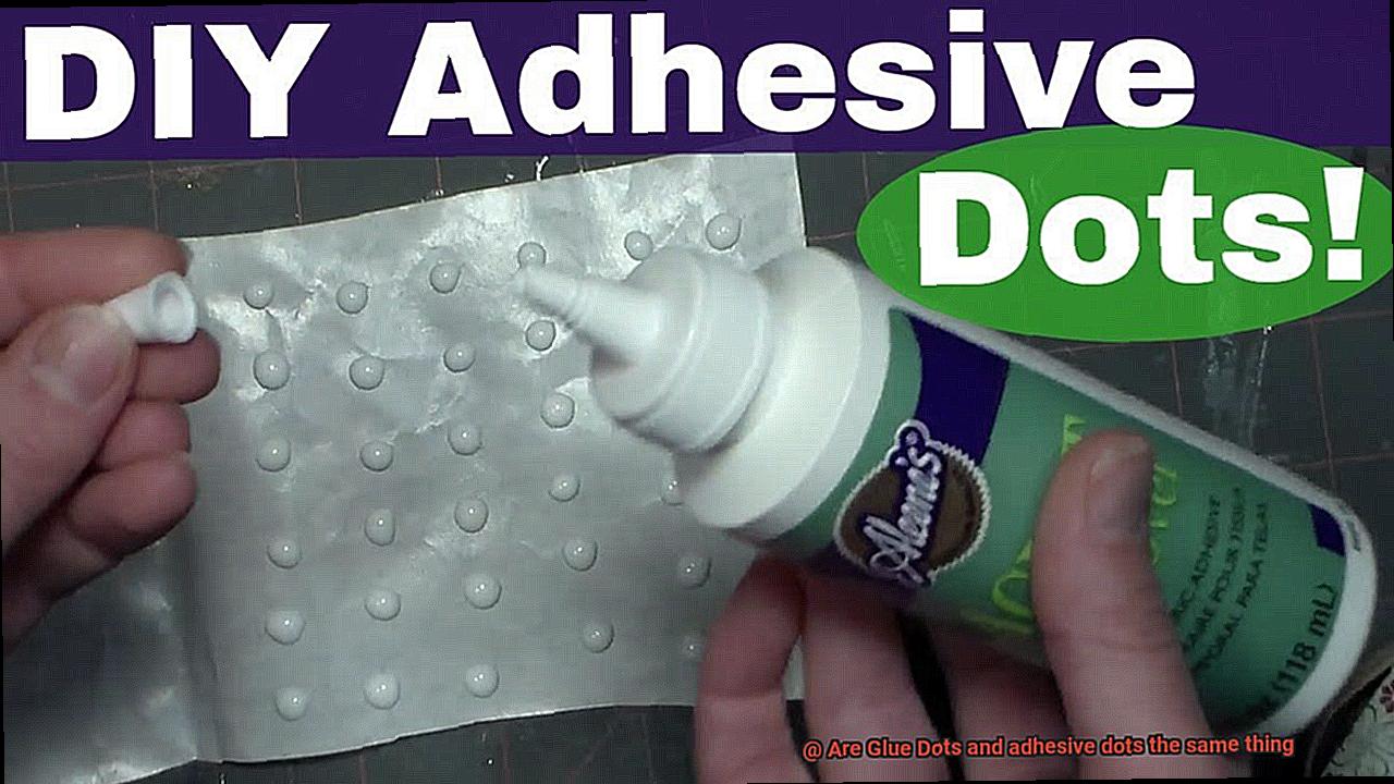 Are Glue Dots and adhesive dots the same thing-3