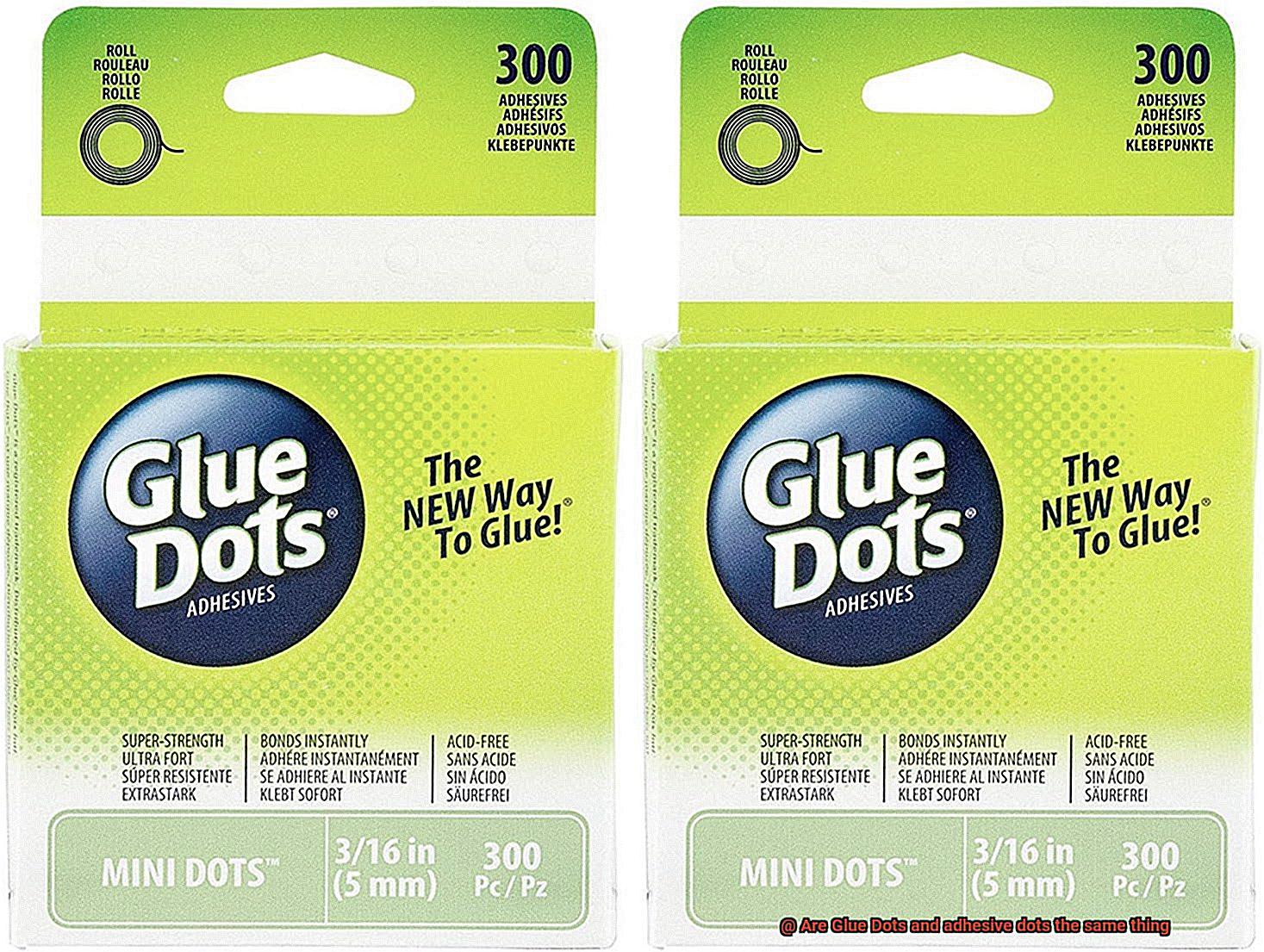 Are Glue Dots and adhesive dots the same thing-7