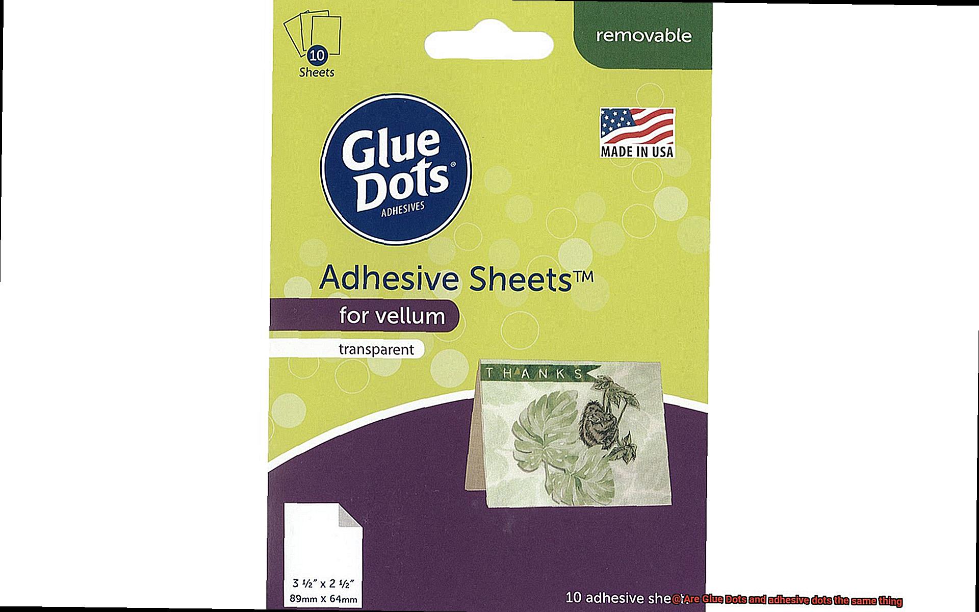 Are Glue Dots and adhesive dots the same thing-5