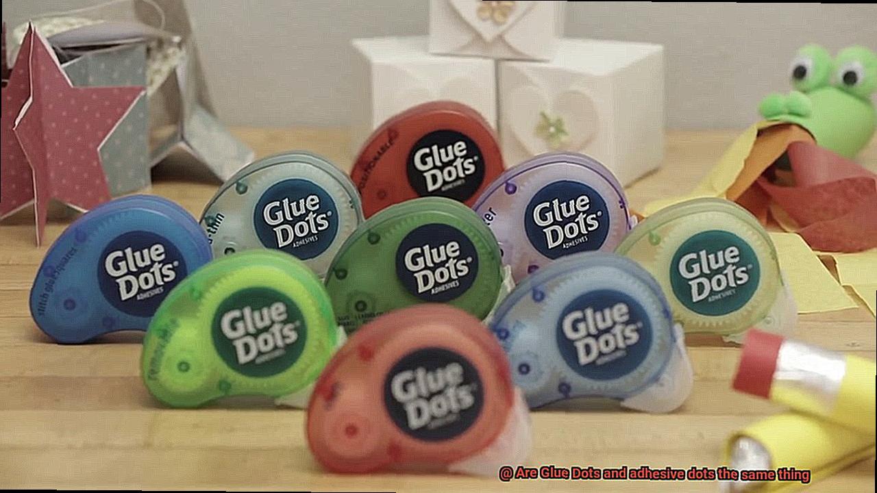 Are Glue Dots and adhesive dots the same thing-2