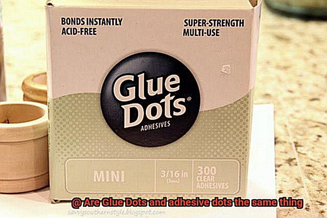 Are Glue Dots and adhesive dots the same thing-9