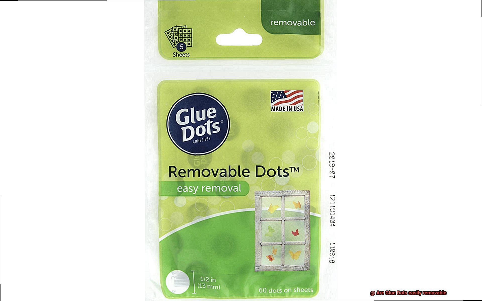 Are Glue Dots easily removable-4