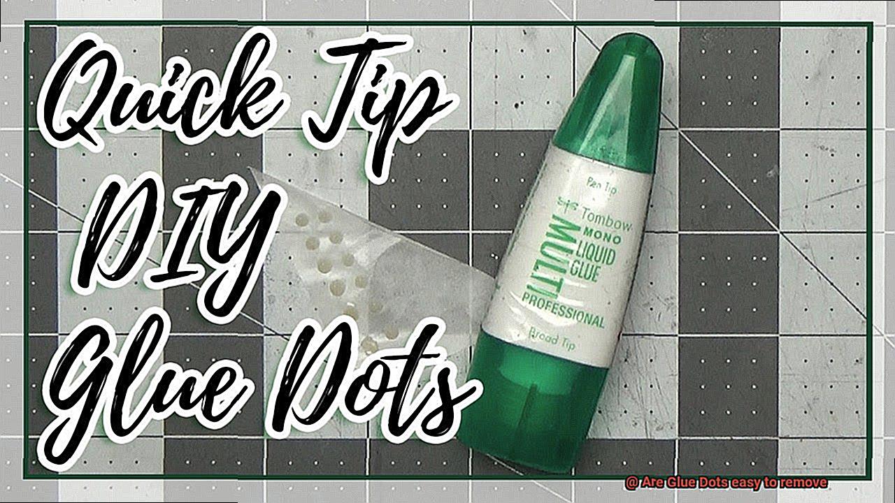 Are Glue Dots easy to remove-3