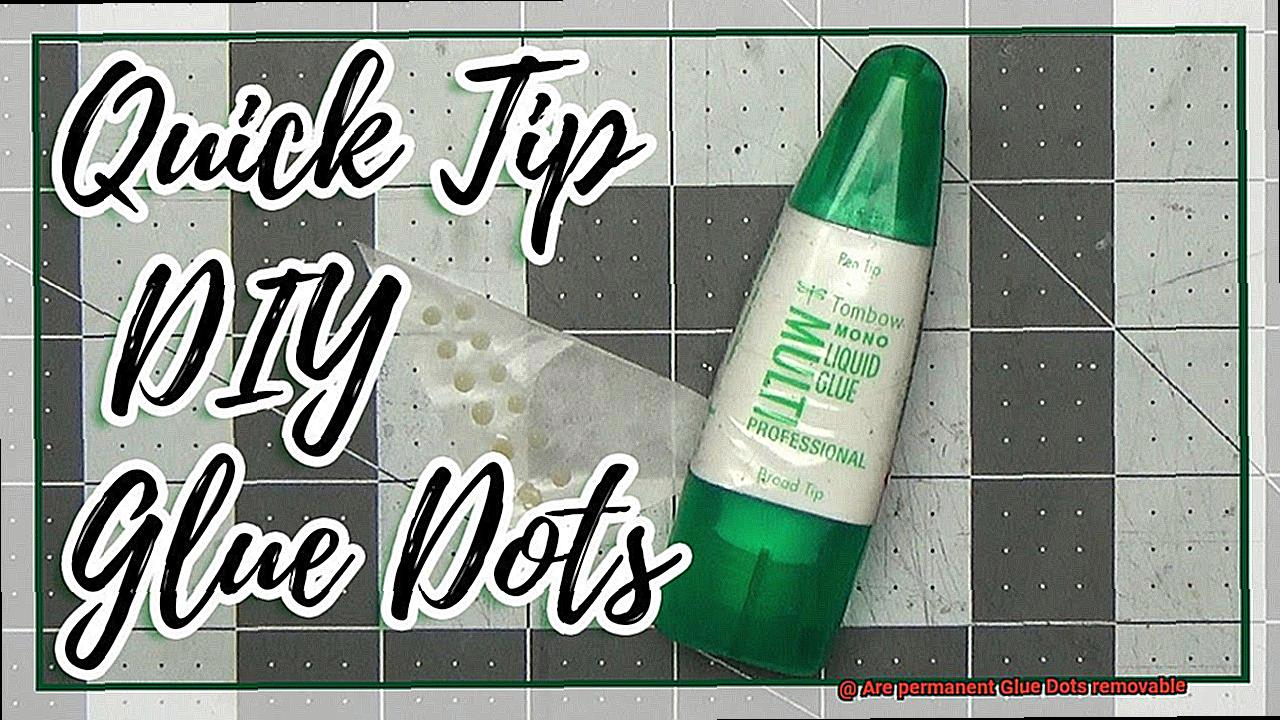 Are permanent Glue Dots removable-6