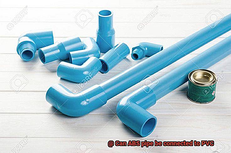 Can ABS pipe be connected to PVC-2