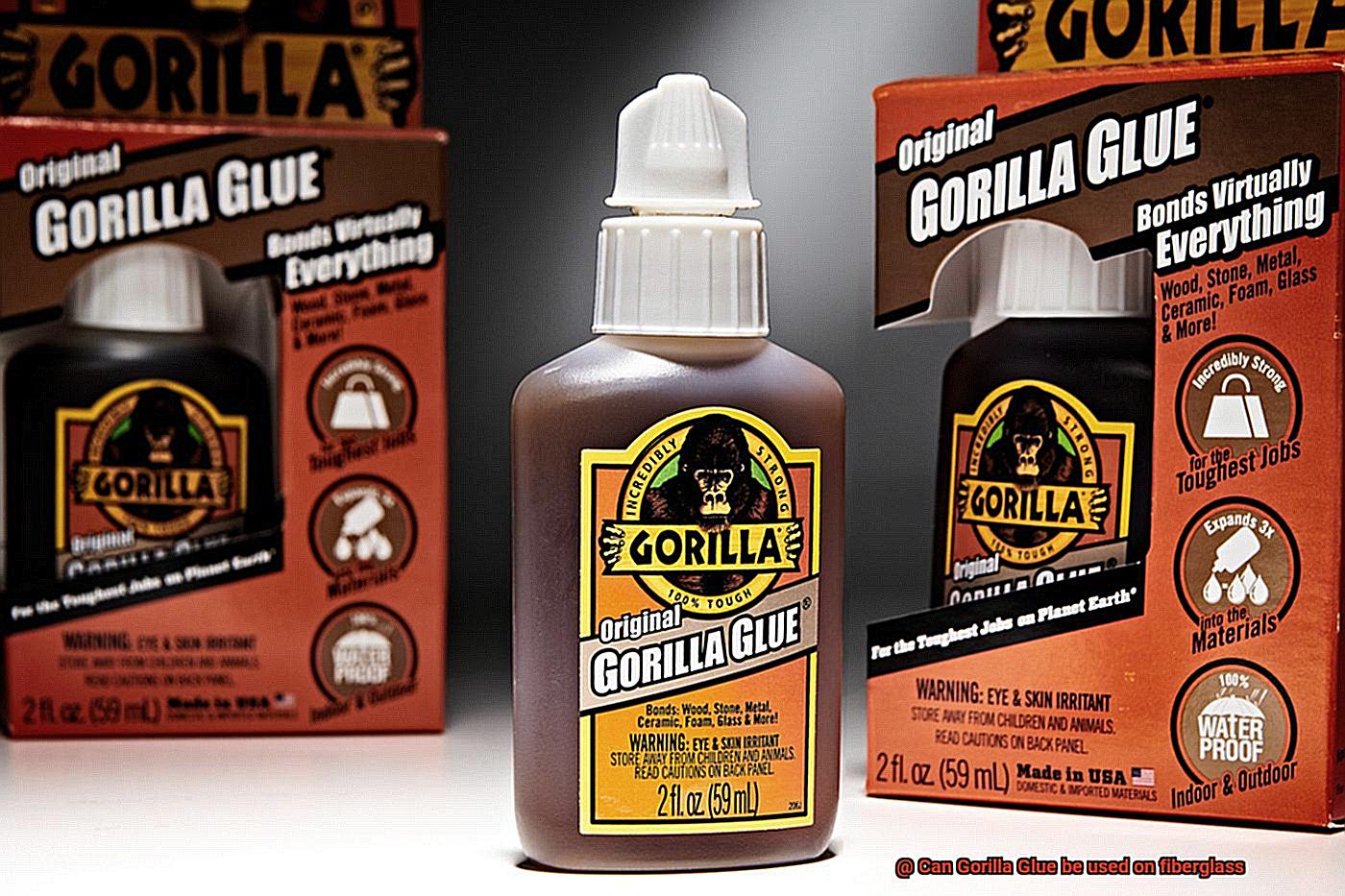 Can Gorilla Glue be used on fiberglass-2