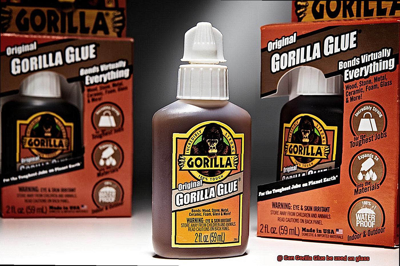 Can Gorilla Glue be used on glass-2