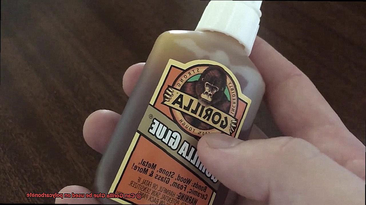 Can Gorilla Glue be used on polycarbonate-2