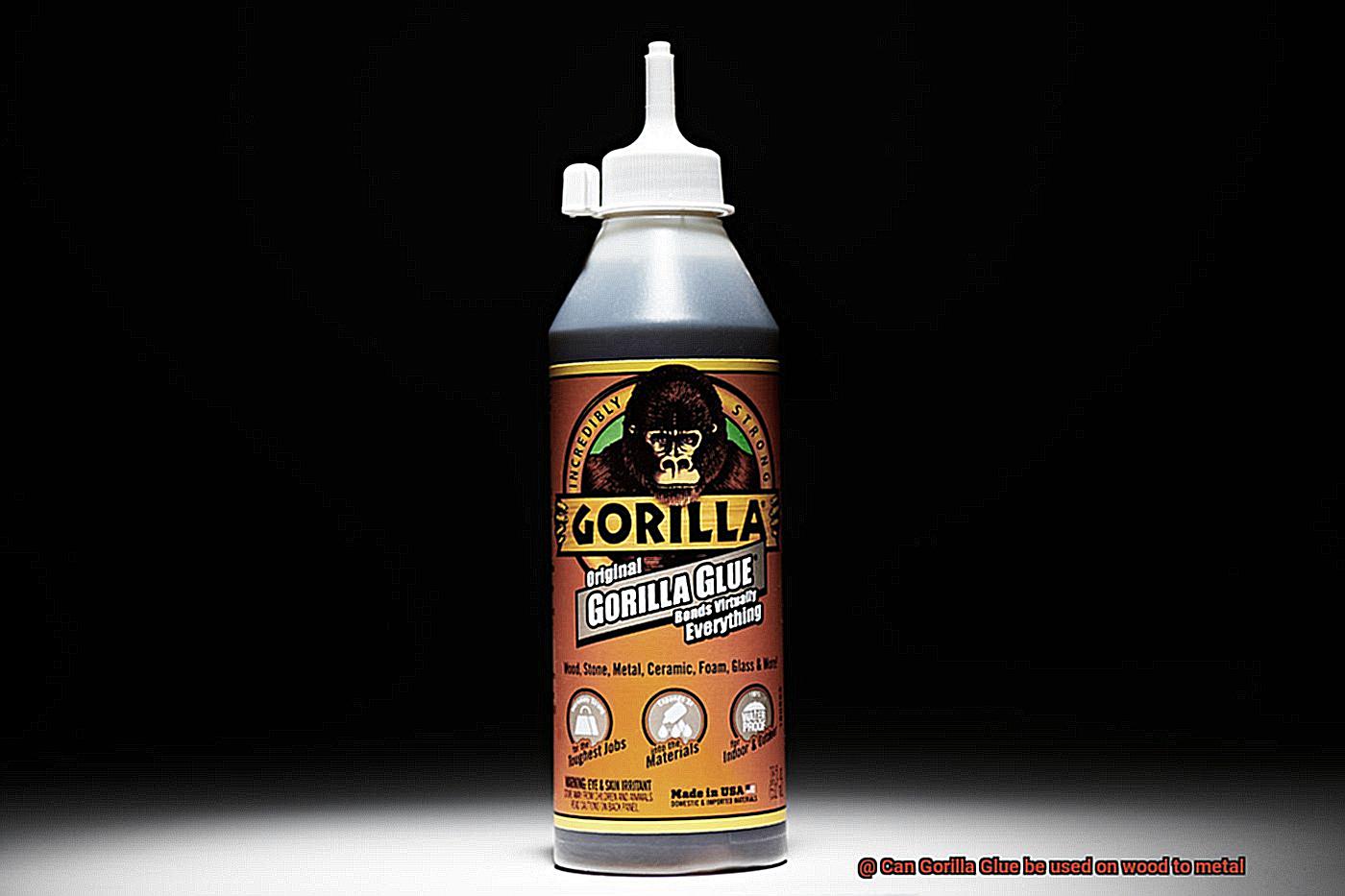 Can Gorilla Glue be used on wood to metal-5