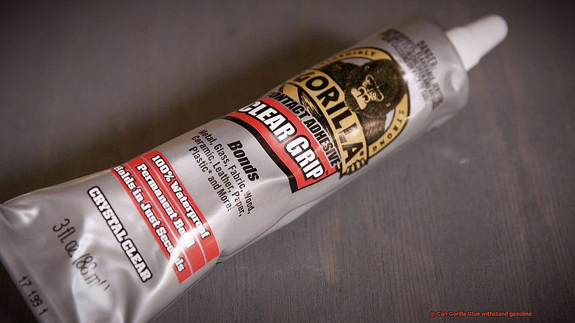 Can Gorilla Glue withstand gasoline-7