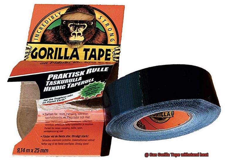 Can Gorilla Tape withstand heat? Glue Things