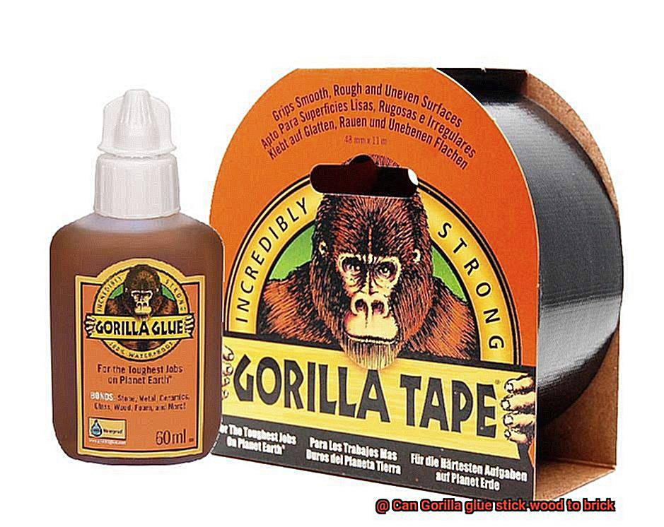 Can Gorilla glue stick wood to brick-3