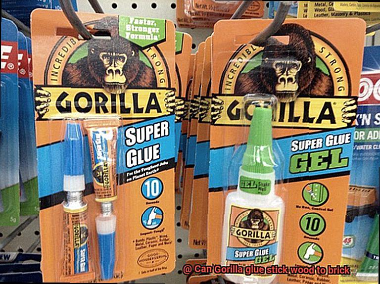 Can Gorilla glue stick wood to brick-2