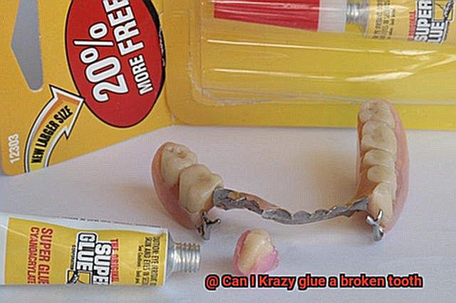 Can I Krazy glue a broken tooth-5