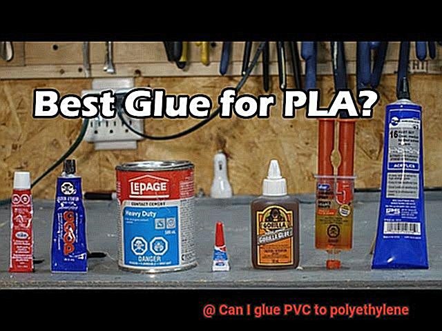 Can I glue PVC to polyethylene-10