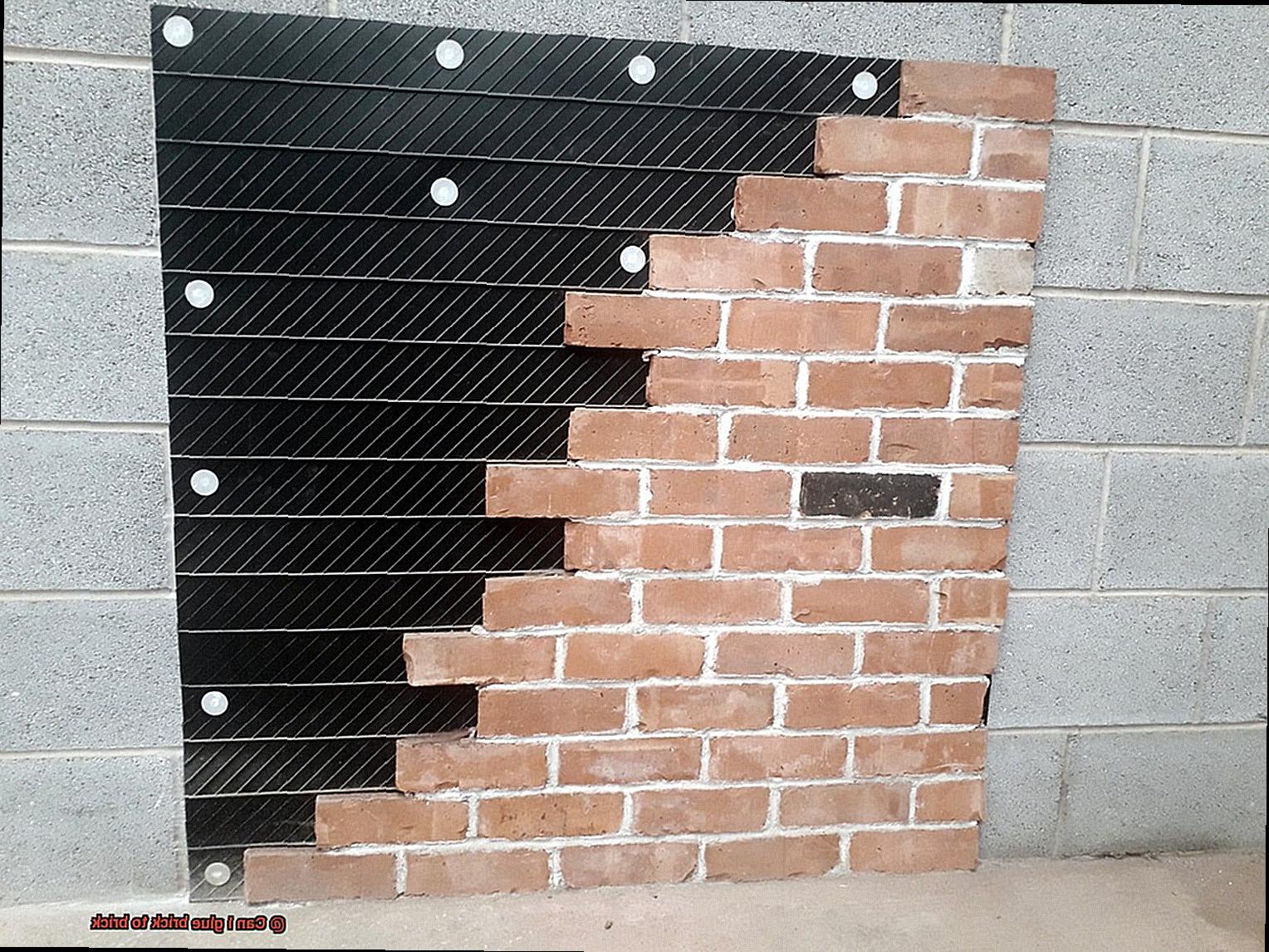 Can I glue brick to brick? - Glue Things
