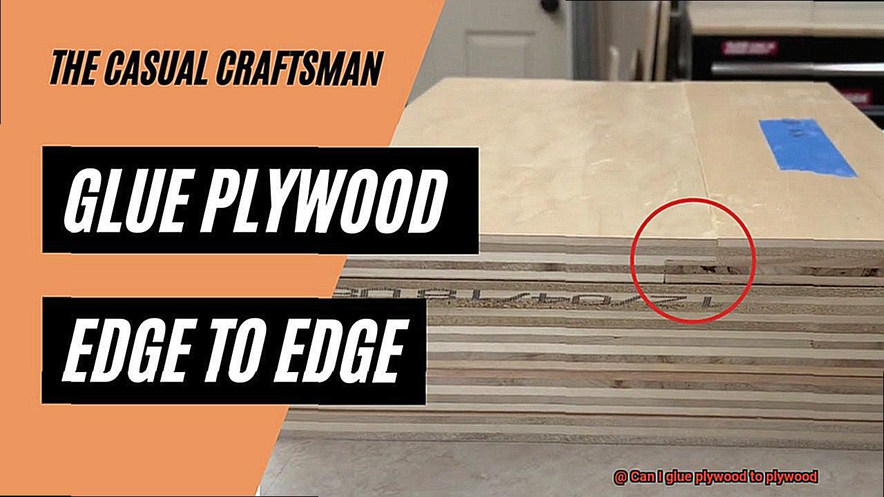 Can I glue plywood to plywood-5