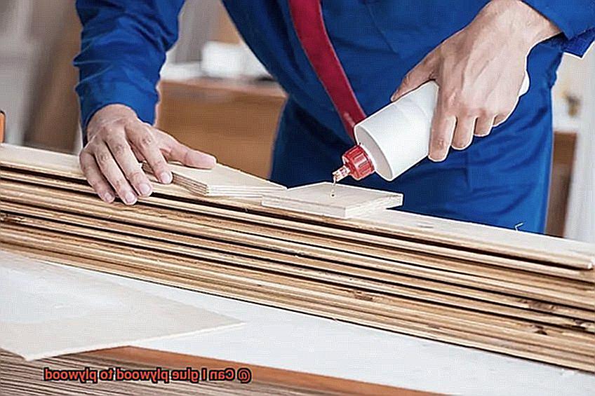 Can I glue plywood to plywood-10