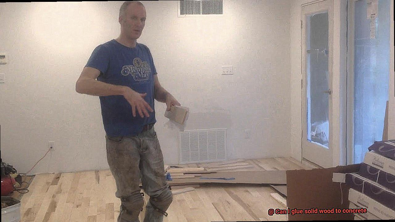 Can I glue solid wood to concrete-7