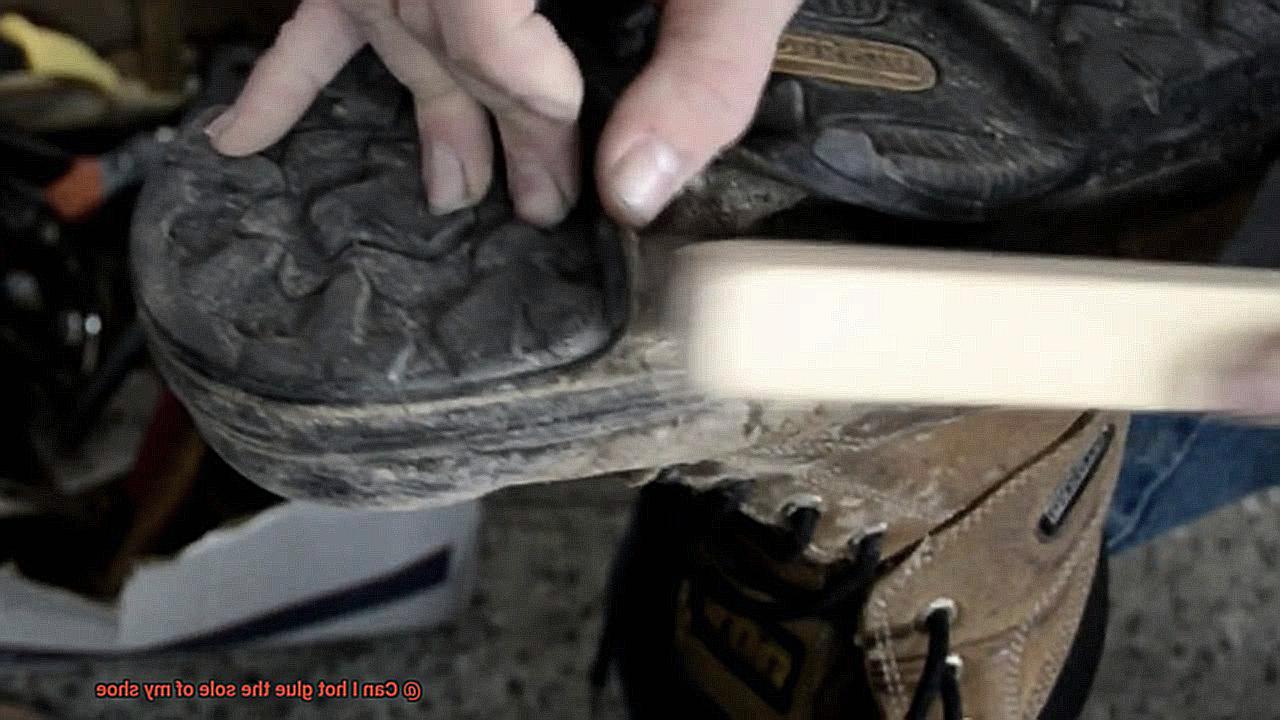 Can I hot glue the sole of my shoe-12