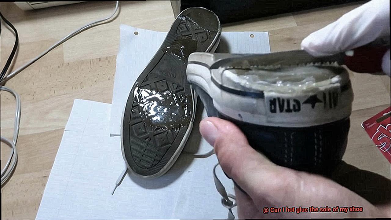 Can I hot glue the sole of my shoe-11