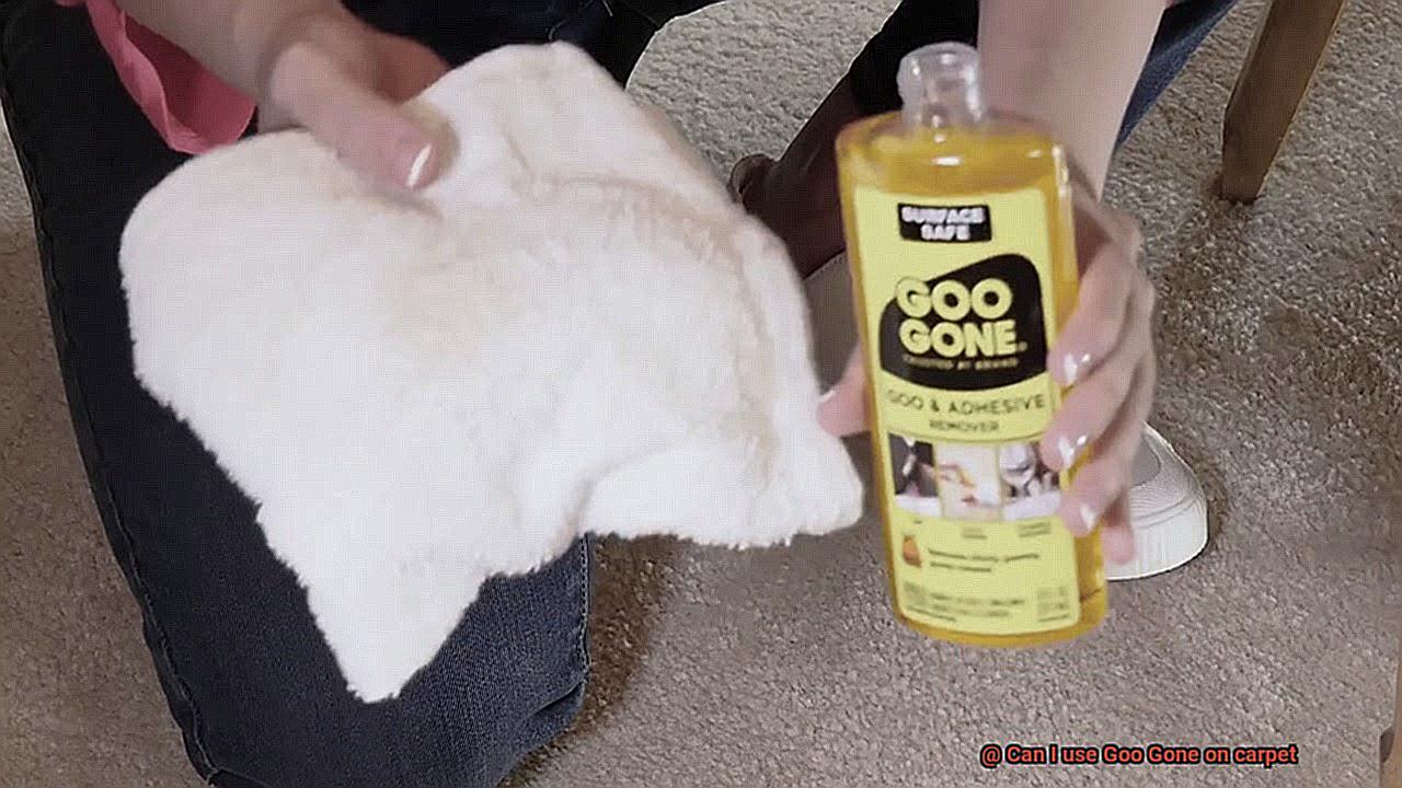Can I use Goo Gone on carpet-6