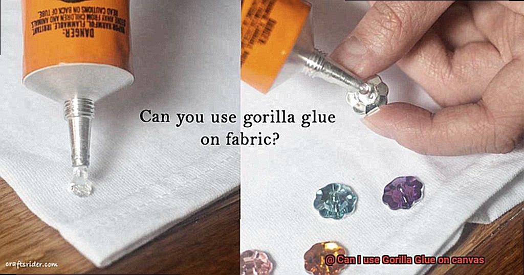 Can I use Gorilla Glue on canvas-6