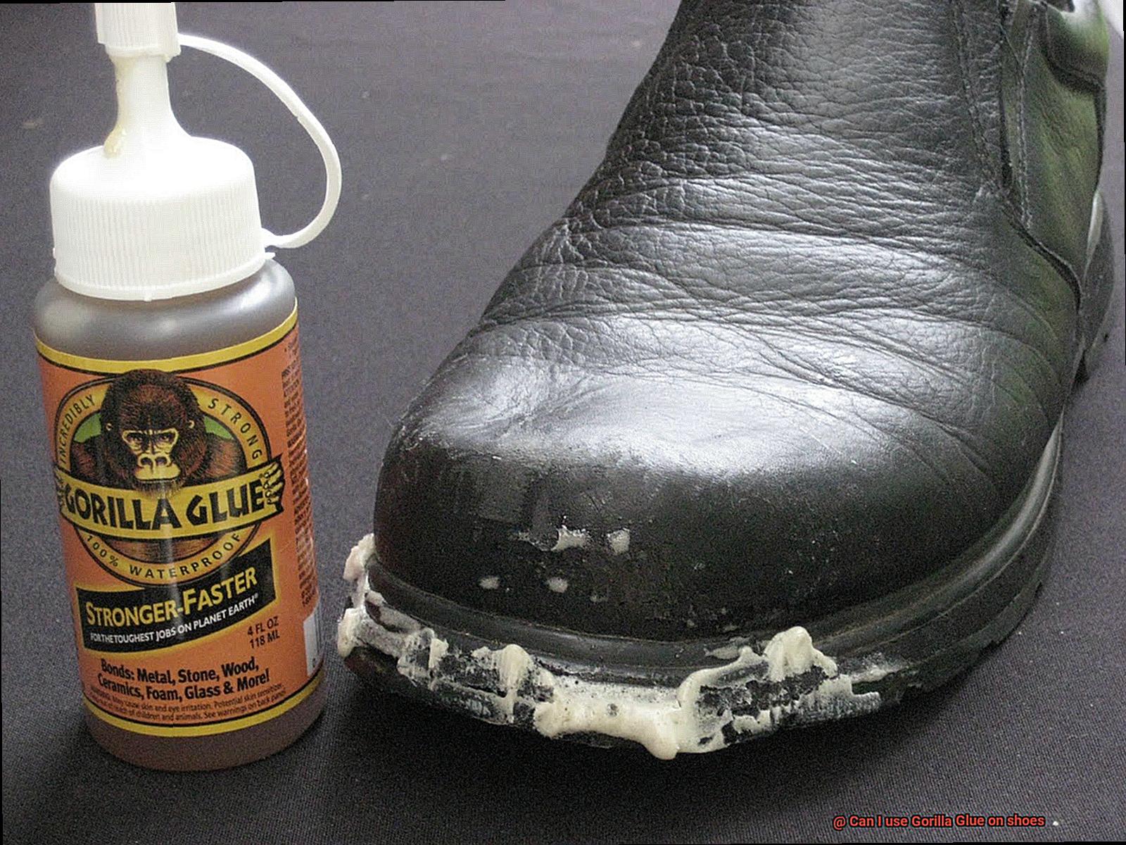 Can I use Gorilla Glue on shoes-7